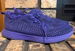 NOBULL Vibrant Purple Mesh Runner Athletic Tennis Shoes W9 M7.5 thumbnail 1