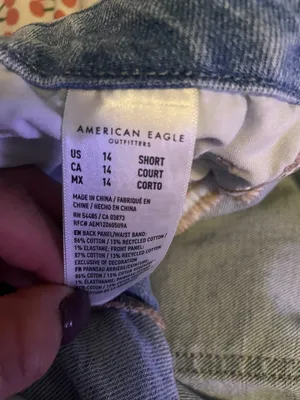 American Eagle Curvy Mom Jean Size 14 short thumbnail 3