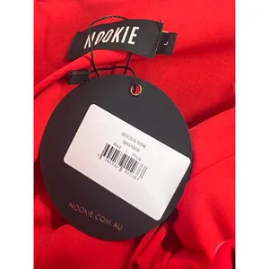 NWT Nookie Sz L Bisous Red Strapless Sweetheart Mini Party Holiday Club Dress thumbnail 6