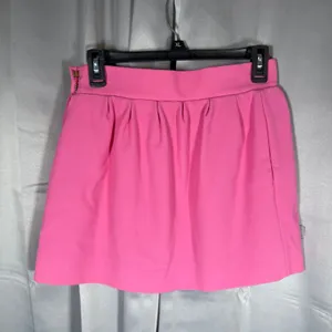 Diane von Furstenberg Pink Pleated Mini Omarosa Skirt Barbiecore Preppy Chic thumbnail 7