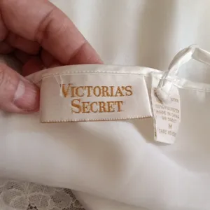 Victoria's Secret Satin Lace Chemise Babydoll Vintage Whimsigoth Fairy M thumbnail 2