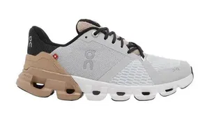 ON Women's Cloudflyer Running Shoes Size‎ 8.5 Glacier and Rose Brown thumbnail 1