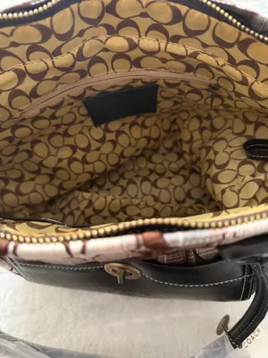 Coach Women’s Handbag Authentic Brown thumbnail 4