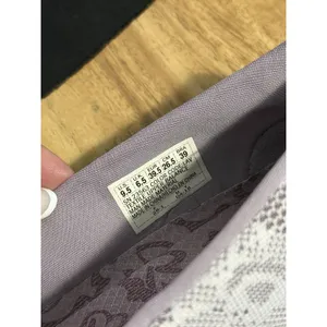 Skechers Memory Foam Women Floral Knit SlipOn Ballet Flats Comfort Lavender Grey thumbnail 5