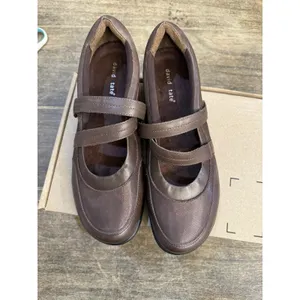 David Tate Women's Gentle Mary Jane Flat Sneaker Brown Size‎ 10.5 Medium thumbnail 2