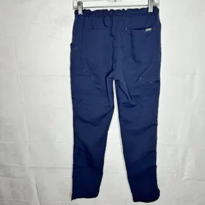 Figs Navy Blue Scrub Bottoms Straight Legs Women's Size XS (26x29) thumbnail 7