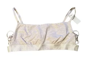 Aerie Real Good Light Heather Gray‎ Wireless Bra Sz S NEW thumbnail 1