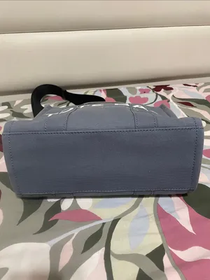Marc Jacobs -The Tote Bag in Blue Canvas thumbnail 5