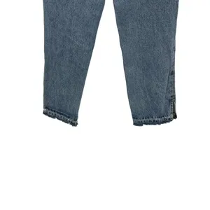 Free‎ People Lita Light Wash Distressed High-Waisted Slim Leg Jeans Size 28 thumbnail 11
