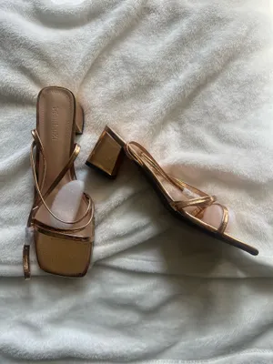 SHEIN Champagne Sandals thumbnail 4