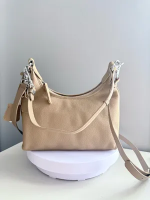 Pebbled faux Leather Hobo Bag thumbnail 2