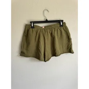 ThirdLove Green Casual Pull On Sweat Shorts Womens L Athletic Athleisure thumbnail 6