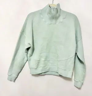 Outdoor Voices nimbus 1/4 zip pullover sweatshirt thumbnail 1
