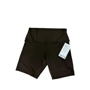 Lululemon Align High-Rise Short 4" Nulu Black Yoga Size 12 thumbnail 4