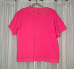 Old Navy Pink Short Sleeve Tee thumbnail 1