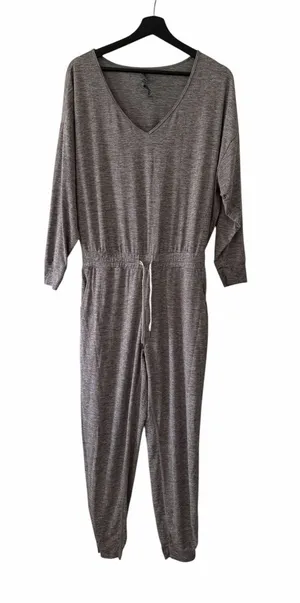 Vuori Long Sleeve V-Neck Jumpsuit Size Medium thumbnail 1