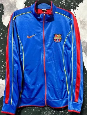 Nike FC Barcelona N98 Soccer Track Jacket thumbnail 1