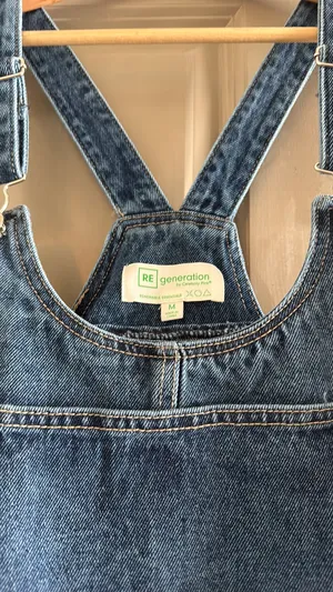 Denim overall dress Blue Size M thumbnail 2