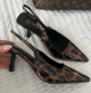 Boohoo Leopard Print heels thumbnail 2