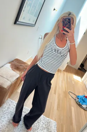 Capri Striped Tank Top Multiple Size S/M thumbnail 1