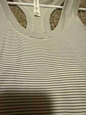 Athleta Striped Tank Top Racerback thumbnail 2