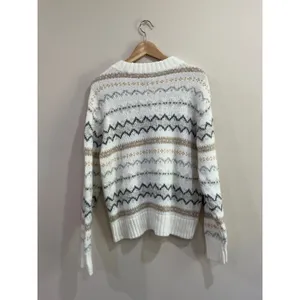 American Eagle Fair Isle Nordic Cozy Cabin Core Winter Sweater Size XS thumbnail 3