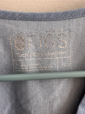 FIGS technical collection‎ Denim blue Women's XL thumbnail 2