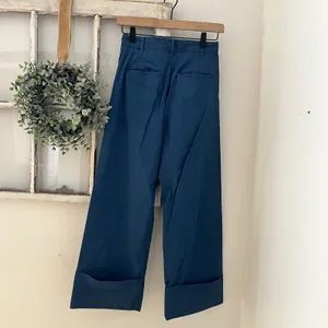 Sea New York $368 Winona Linen Blend‎ Cuffed High Rise Wide Leg Pants Size 0 thumbnail 11