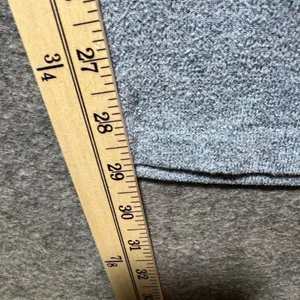 ACEVOG‎ Womens Large Blue Heathered Knit Wide Leg Lounge Pants Drawstring Waist thumbnail 3