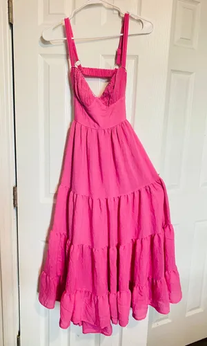 Princess Polly Joella Midi Dress Pink thumbnail 1
