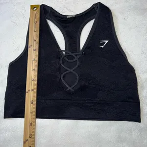 Gymshark Women's Black Sports‎ Bra Size Small thumbnail 4