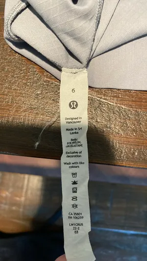 Lululemon Tank Grey Top 6 thumbnail 6