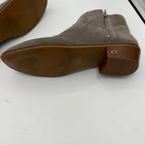 Coach Dani Bootie Western Heather Grey‎ Suede Ankle Boots 7.5B thumbnail 8