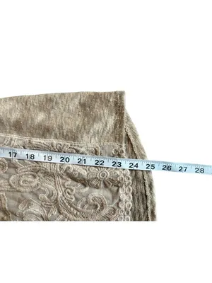 Cato Women’s Brown Long Sleeve Lace Design Top thumbnail 7