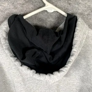 Champion Womens Hoodie Sweatshirt‎ Gray Pullover Long Sleeve Spellout Small thumbnail 5