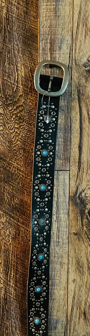 Belt with stones 40 length x 1.5 wide thumbnail 5