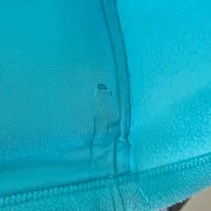 Columbia Aqua Blue Fleece Full Zip Jacket Medium thumbnail 6