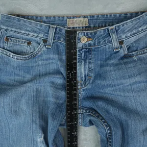 BKE Denim 1967 Jeans Women 32x34 Blue Star Stretch Bootcut Low Rise Distressed thumbnail 10