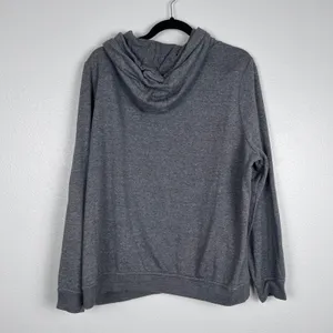 Nike Women's Funnel Neck Sweatshirt Gray Sz 1X thumbnail 5