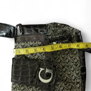 Vintage Guess Y2K Faux Leather Shoulder Hand Bag Purse Gothic Mcbling Emo Whimsy Grunge 2000s thumbnail 5