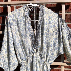 VICI Blue floral Mini dress Small thumbnail 5