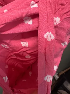 Liz Claiborne Women’s XL Pajama Set Pink Coquette Fairycore Lounge Shorts Set thumbnail 4