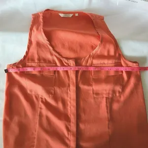 Zoa New York Sleeveless top‎ Coral Size Small thumbnail 8