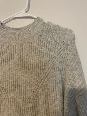 A New Day Sparkly Grey Sweater Dress thumbnail 2