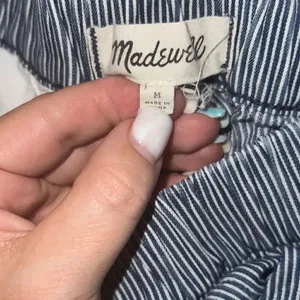 ✨Madewell Railroad Stripe Pull-On Shorts✨ thumbnail 7