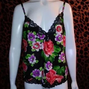 Vs pink floral slip vintage thumbnail 5