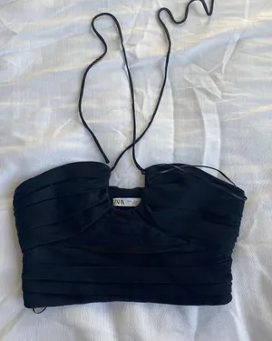 Zara Halter Top thumbnail 1