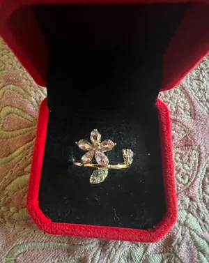 & Other Stories Women’s Gold Tone Embellished Ring Size 8 thumbnail 1