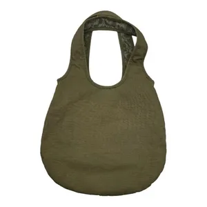 Boho army green bag with no brand thumbnail 2