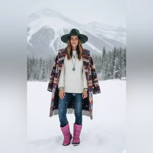 Skechers bohemian women’s boots size 6 super cozy winter , snow , cold weather thumbnail 4